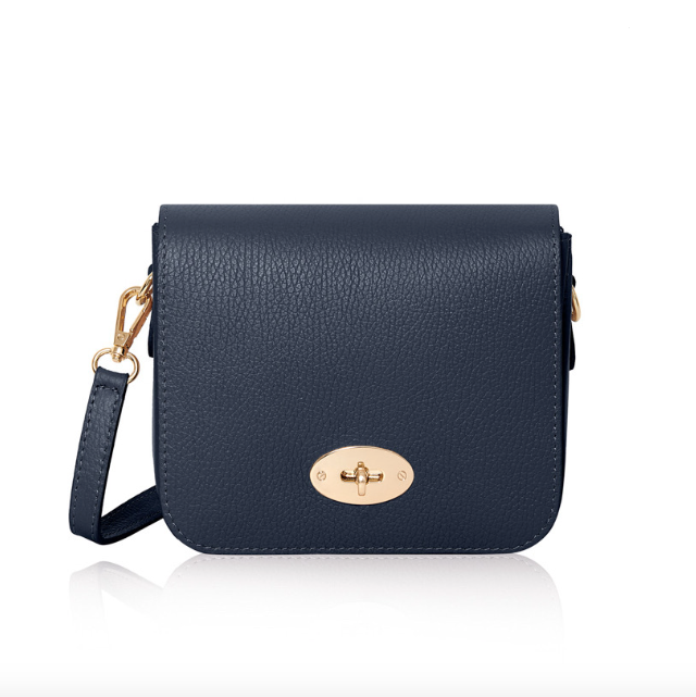 Small navy handbags uk shop
