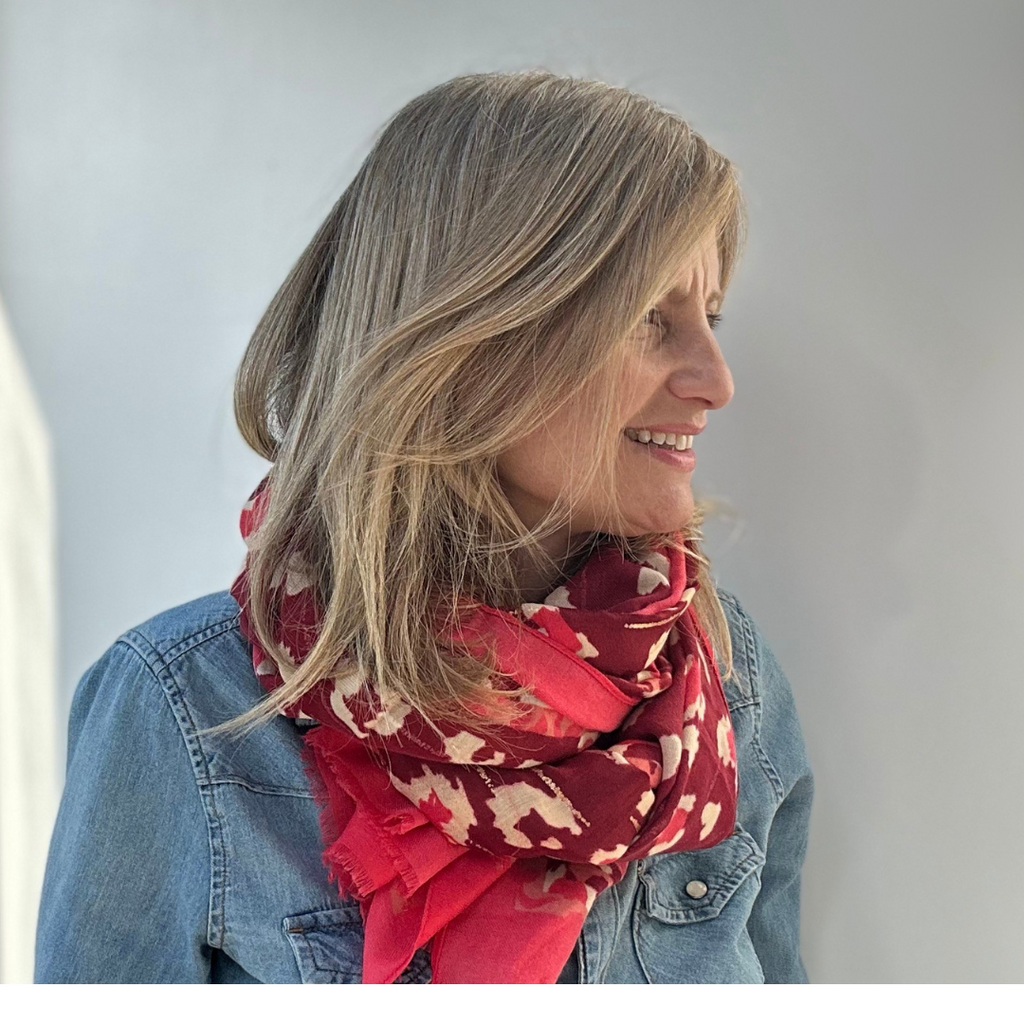 Your spring essential is a scarf...