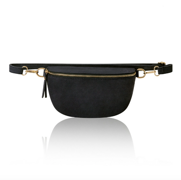 Suede bum bag shop