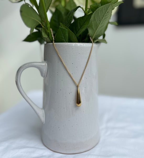 Gold Waterdrop Necklace