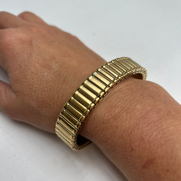 SAMPLE - Antique Gold Stretch Bracelet