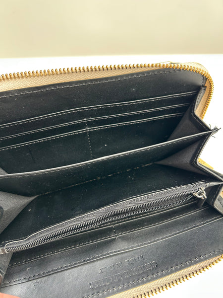 SECOND - Gold Leather Purse / Phone Crossbody