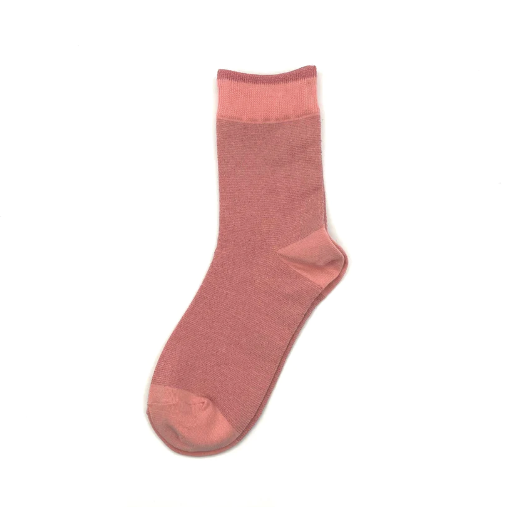Pink Glitter Socks - Tokyo by Sixton London