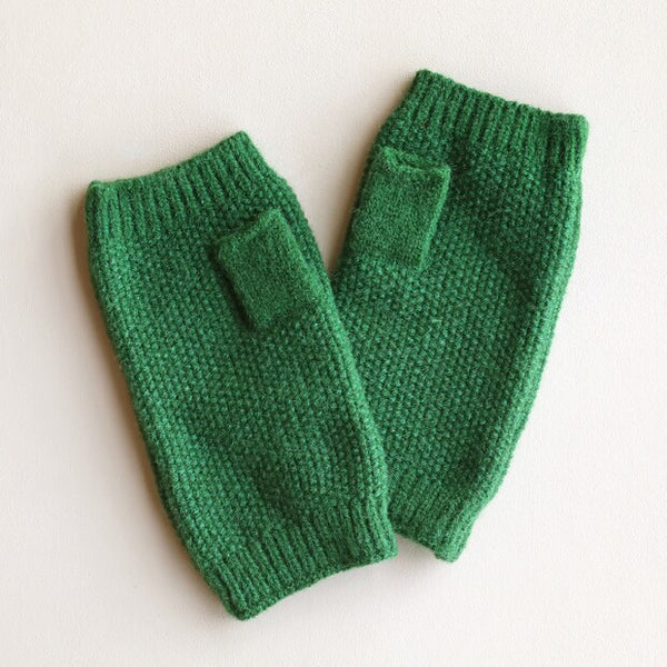  Green Knit Hand Warmers from Lisa Angel