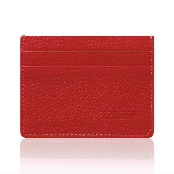 Red Leather Cardholder