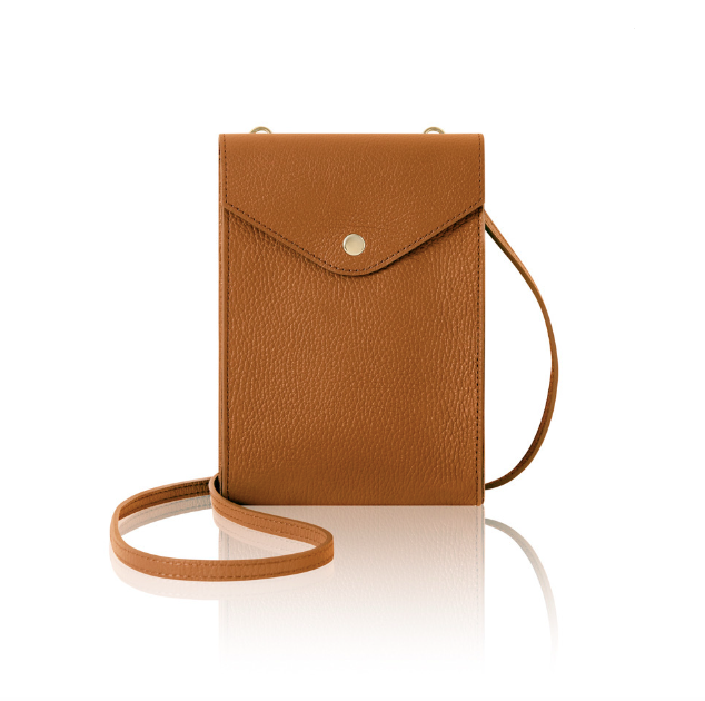 Small Tan Leather Crossbody Bag