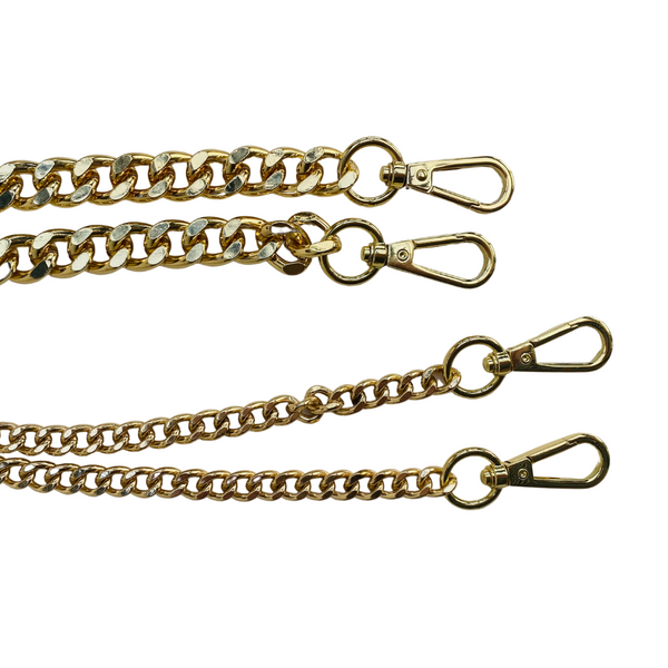 Gold Chain Bag Strap (7mm and 11mm)h