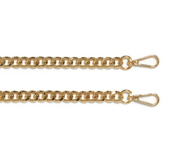 Gold Chain Bag Strap 7mm 1mm