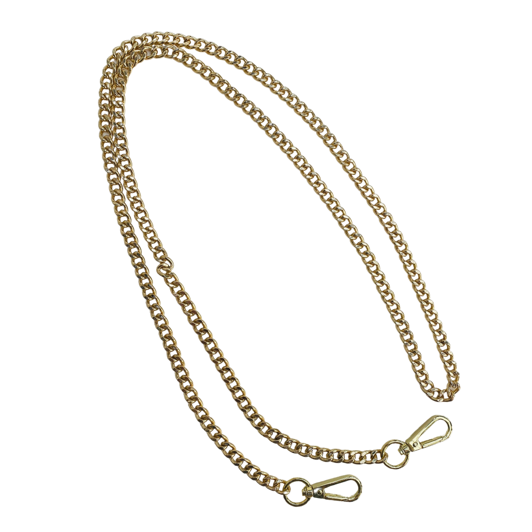 Gold Chain Bag Strap 7mm and 11mm
