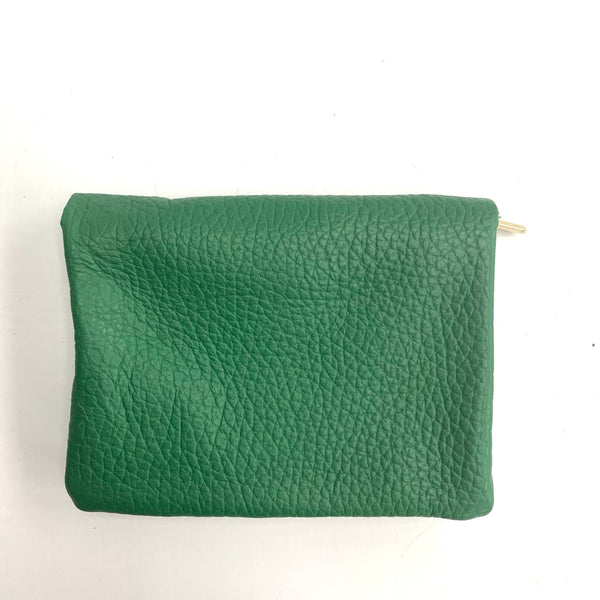 Green Soft Leather Small Purse