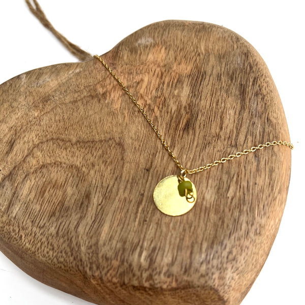 Garden Pendant Lime Green Necklace. Fair Trade in Indonesia for Just Trade.