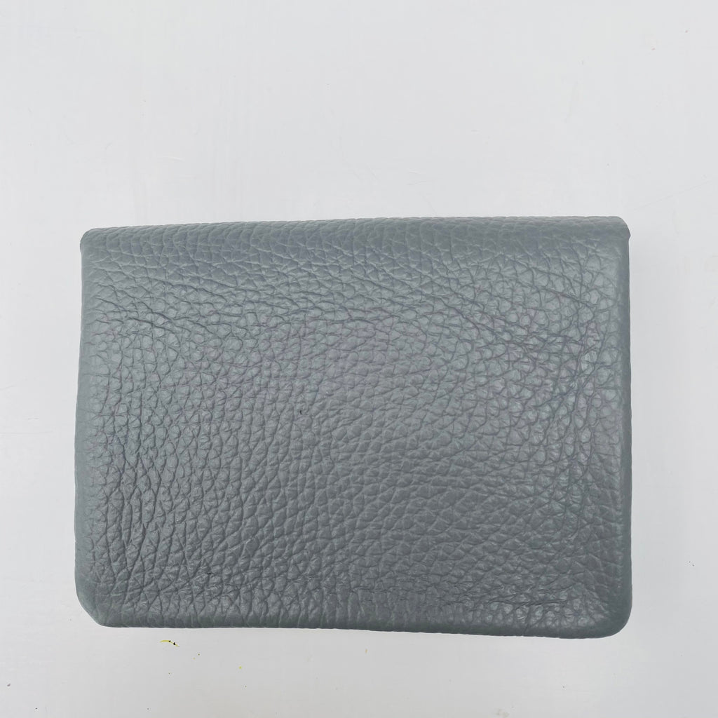 Pale Grey Soft Leather Small Purse Alice s Wonders UK