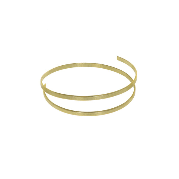 Ruthi Brass Adjustable Bangle