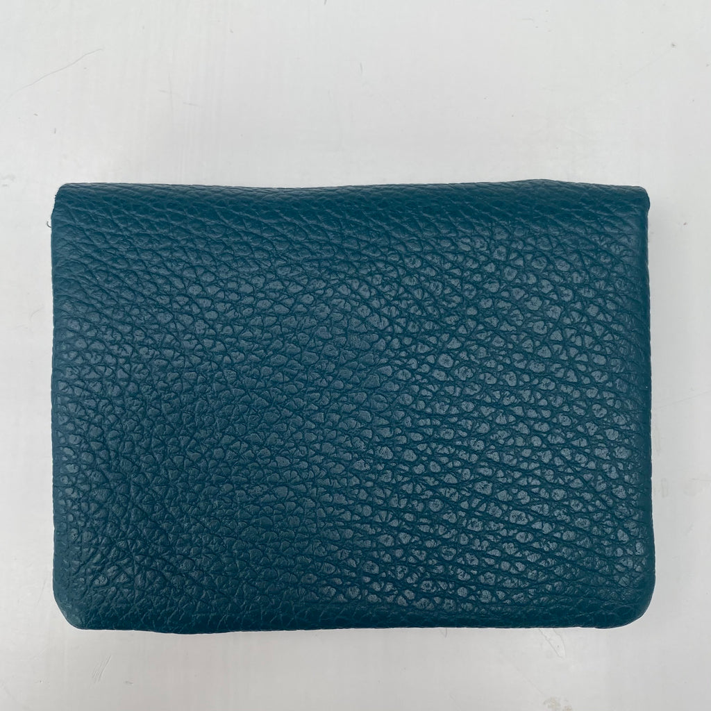 Teal Soft Leather Small Purse Alice s Wonders UK