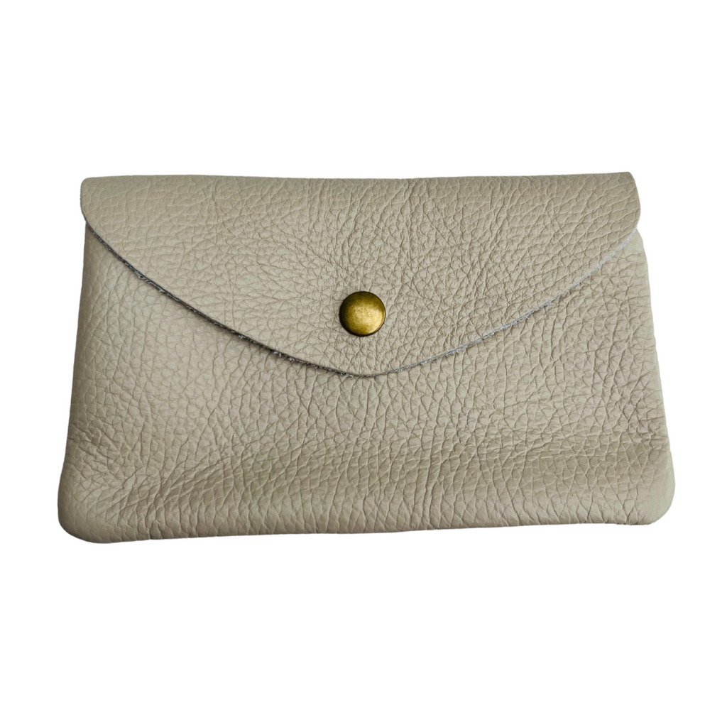 Cream Soft Leather Wide Purse Alice s Wonders UK